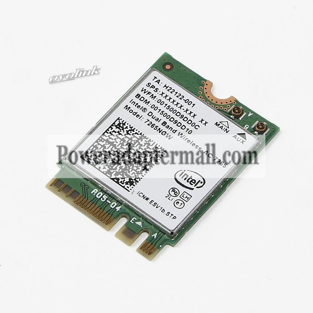 Intel Dual Band Wireless-AC 7265 7265NGW (NGFF)Card 802.11ac 867